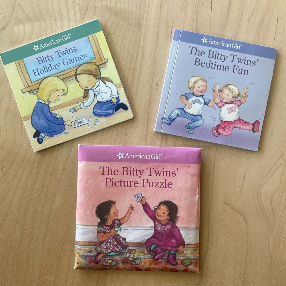 American Girl The Bitty Twins (Mini Book, paper game, paper puzzle)